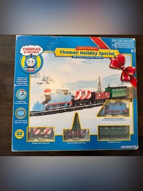 Bachmann Thomas & Friends Holiday Special Train Set - READ description